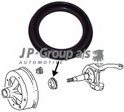 JP GROUP 8141250200 -  Уплотняющее кольцо вала, подшипник ступицы колеса